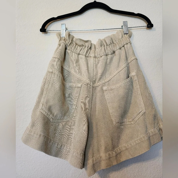 Marant Etoile Titea Shorts in Ecru - Picture 10 of 14